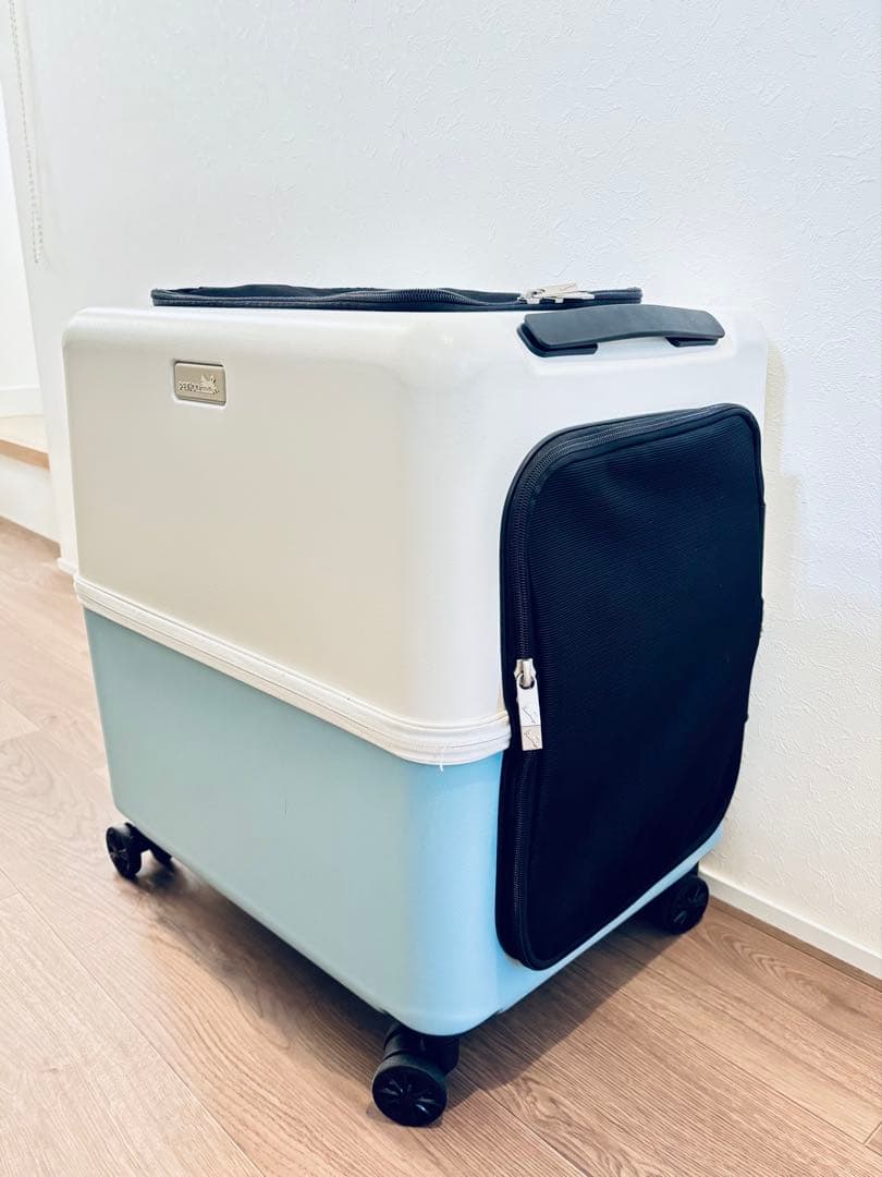 PETiCOペットキャリー【Lサイズ】、雨カバー・日除けつき