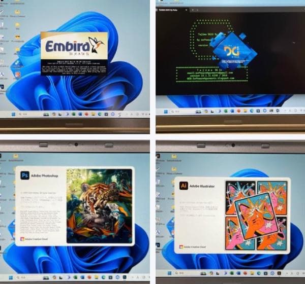 SV7 刺繍プロ11 ミシンPC ブラザー ジャノメ juki アップグレード版