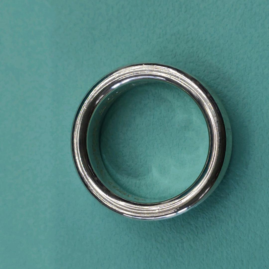 七七七　Tiffany & Co　ティファニー　 ナローリング 10号