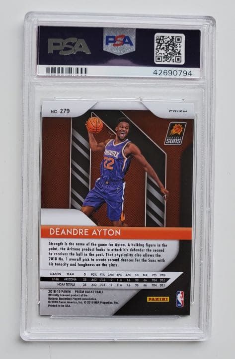 その他 2018 Panini Prizm Deandre ayton Psa10!
