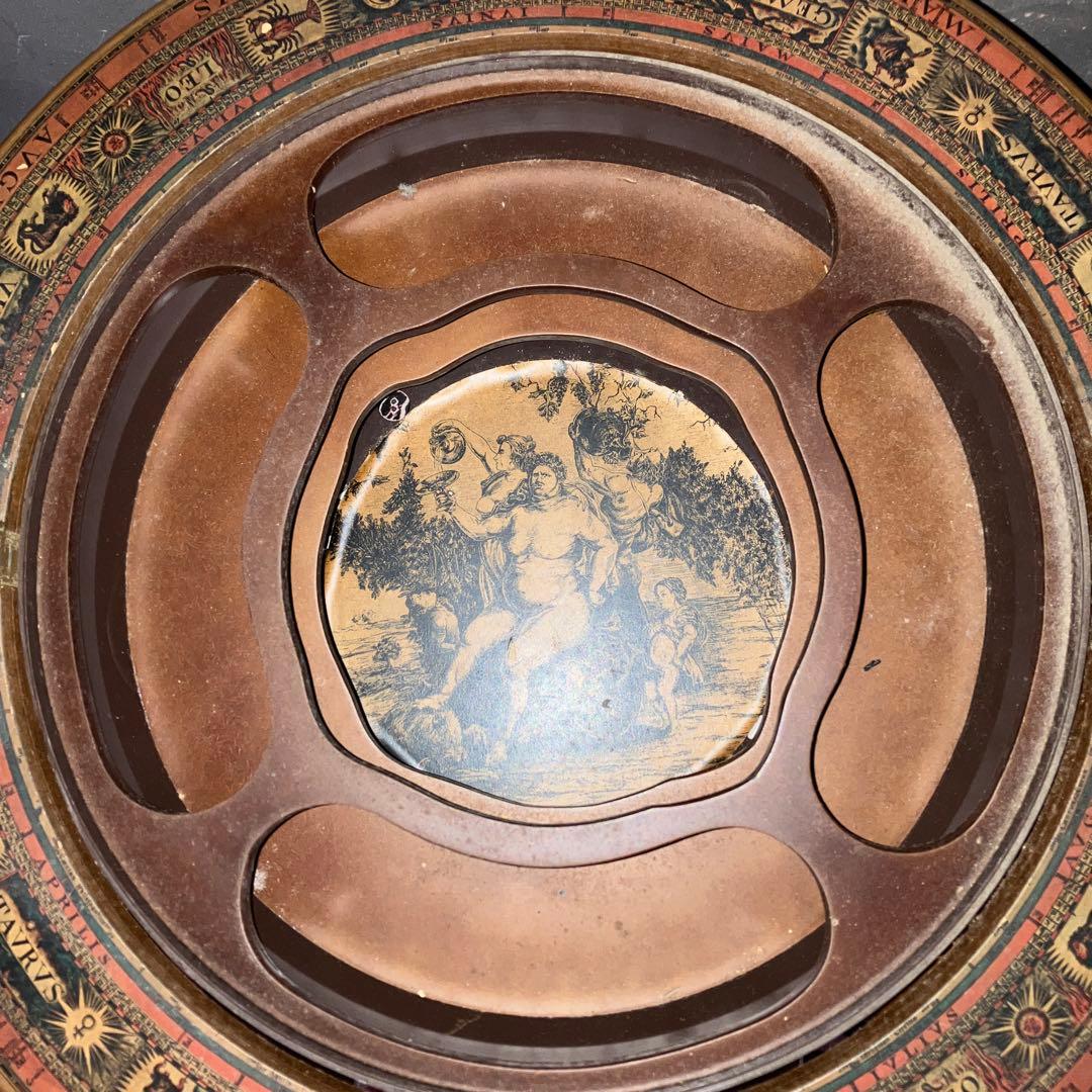 アンティーク イタリア製 地球儀 バーキャビネット ワイン セラー キャスター付