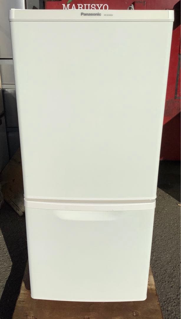 パナソニック 2ドア冷凍冷蔵庫 NR-B14BW-W 2018年製