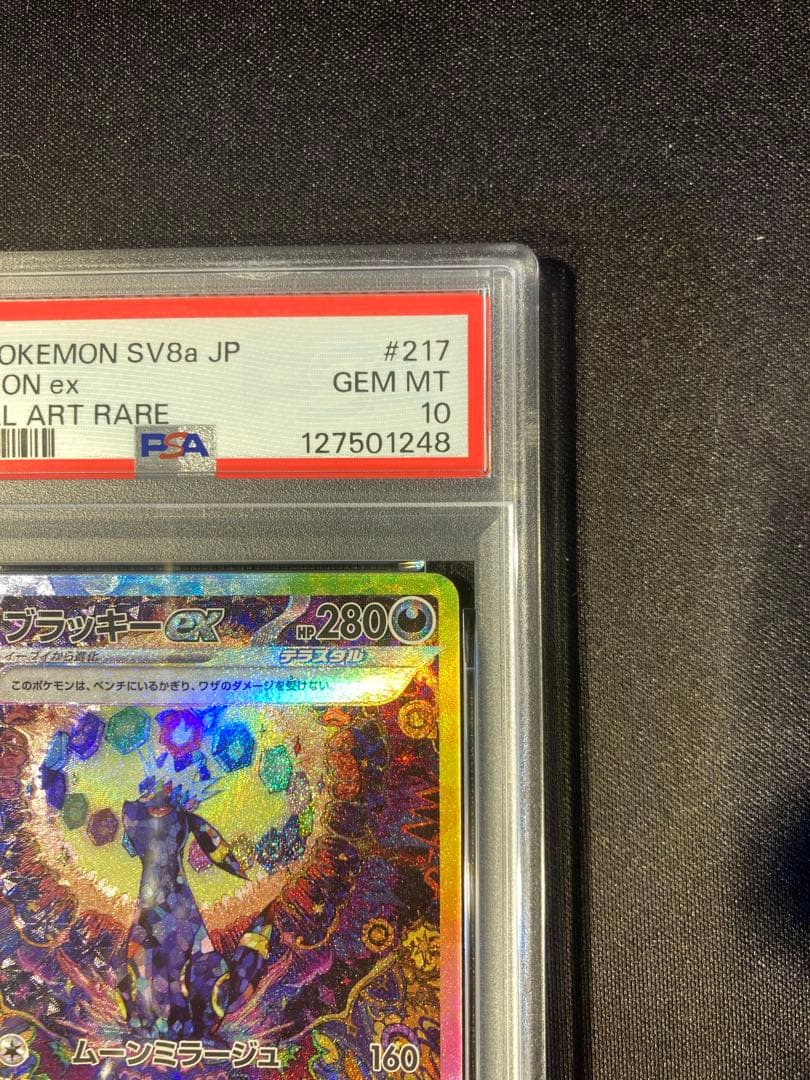 ブラッキーex PSA10 SAR テラスタルフェスex収録カード