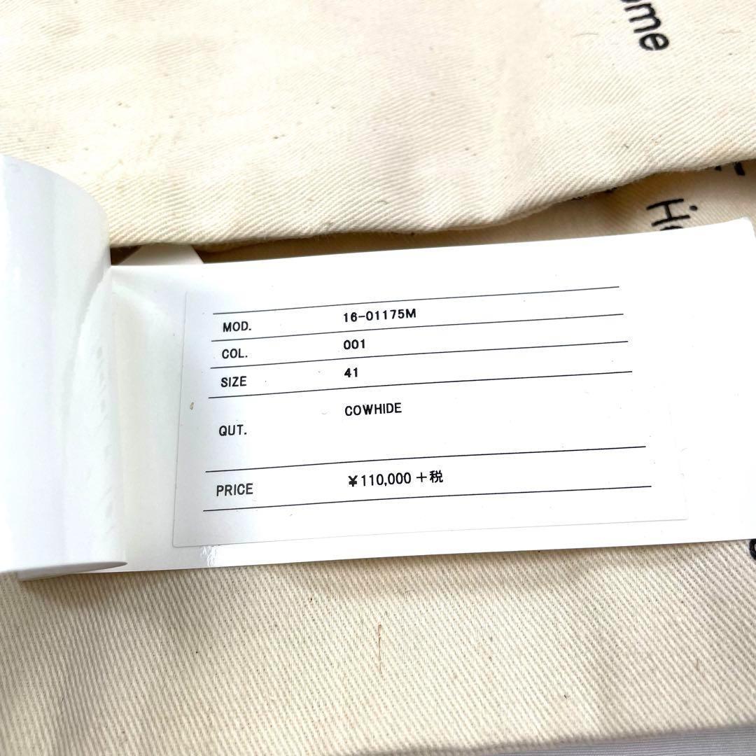 【超神レア】 Hender Scheme SACAI コンバットブーツ カーキ