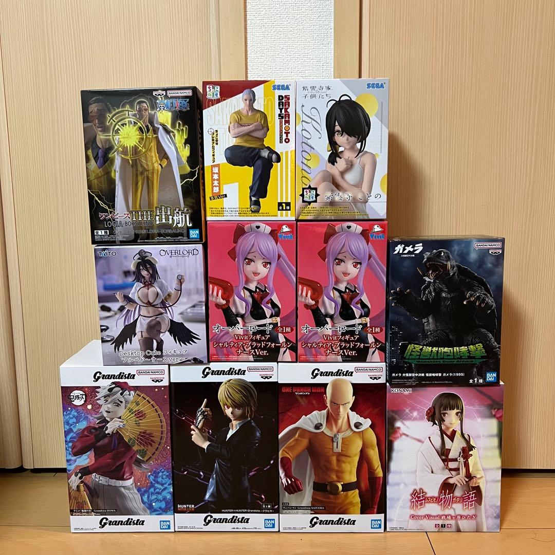 【大特価】　プライズフィギュア　まとめ売り　最新作　含む　人気作品　11個セット