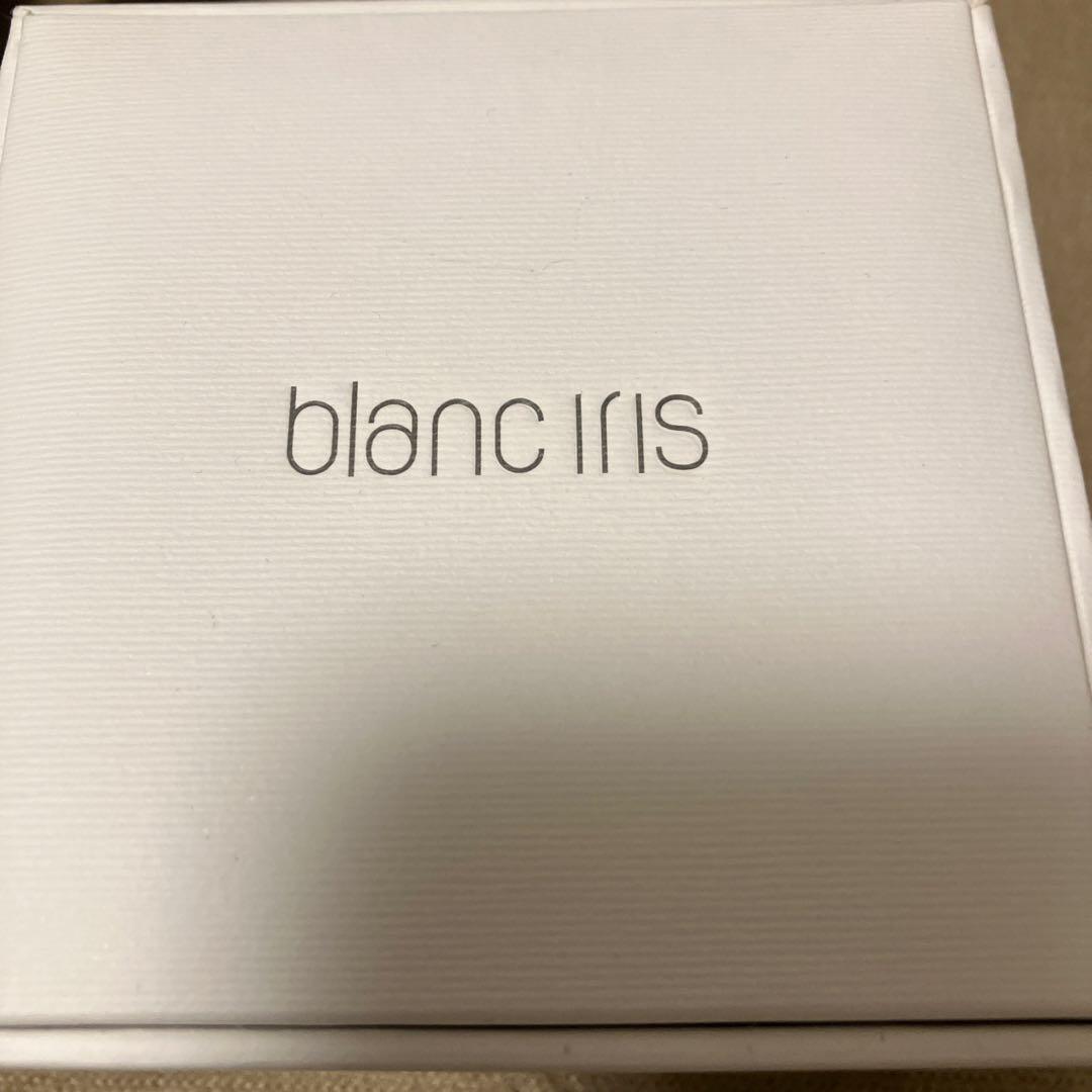 blanc iris シルバーチェーンブレスレット