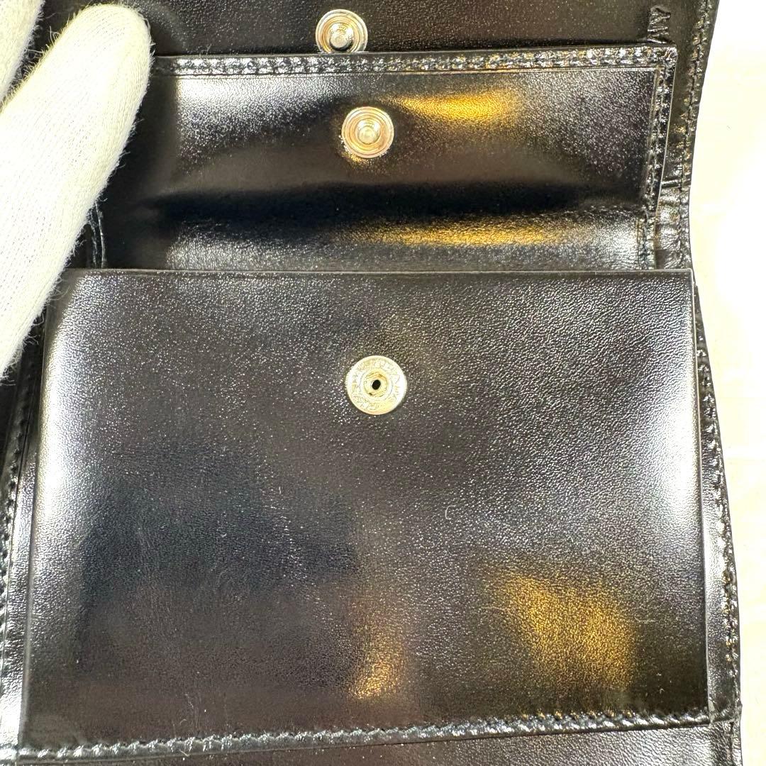 ☆【箱ギャランティー付き】プラダ PRADA 折り財布 リボン ブラック