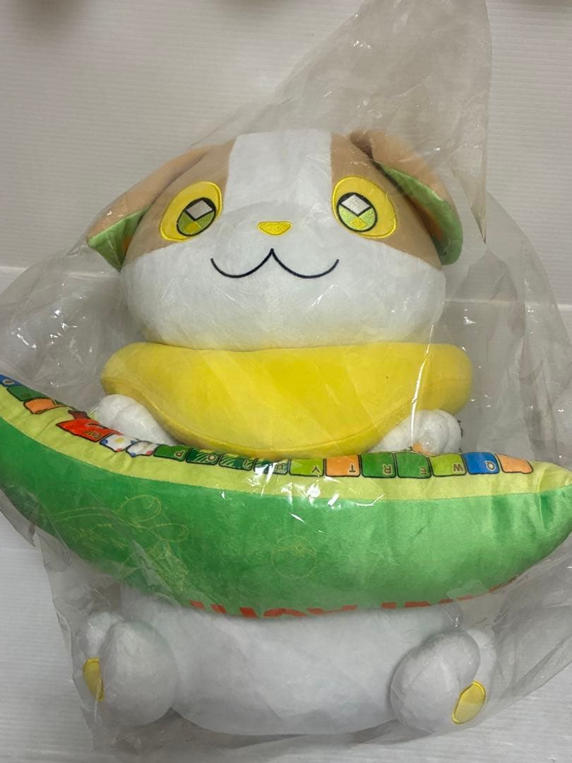 ポケモン　ぬいぐるみ　ワンパチ　PCクッション　未開封　プレバン