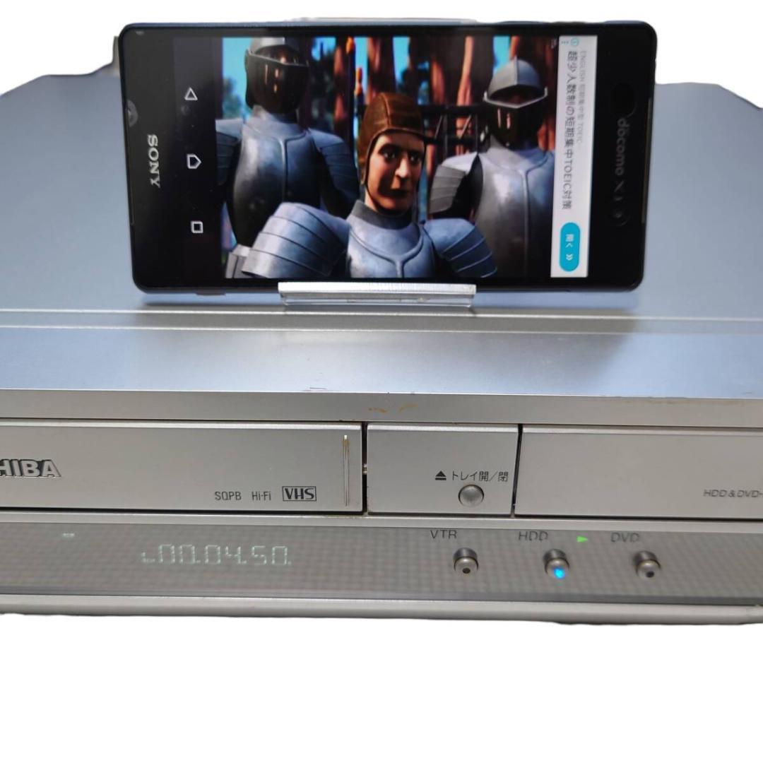 メンテ済み☆東芝 RD-XV34SJ HDD/VHS/DVDレコーダー ビデオ