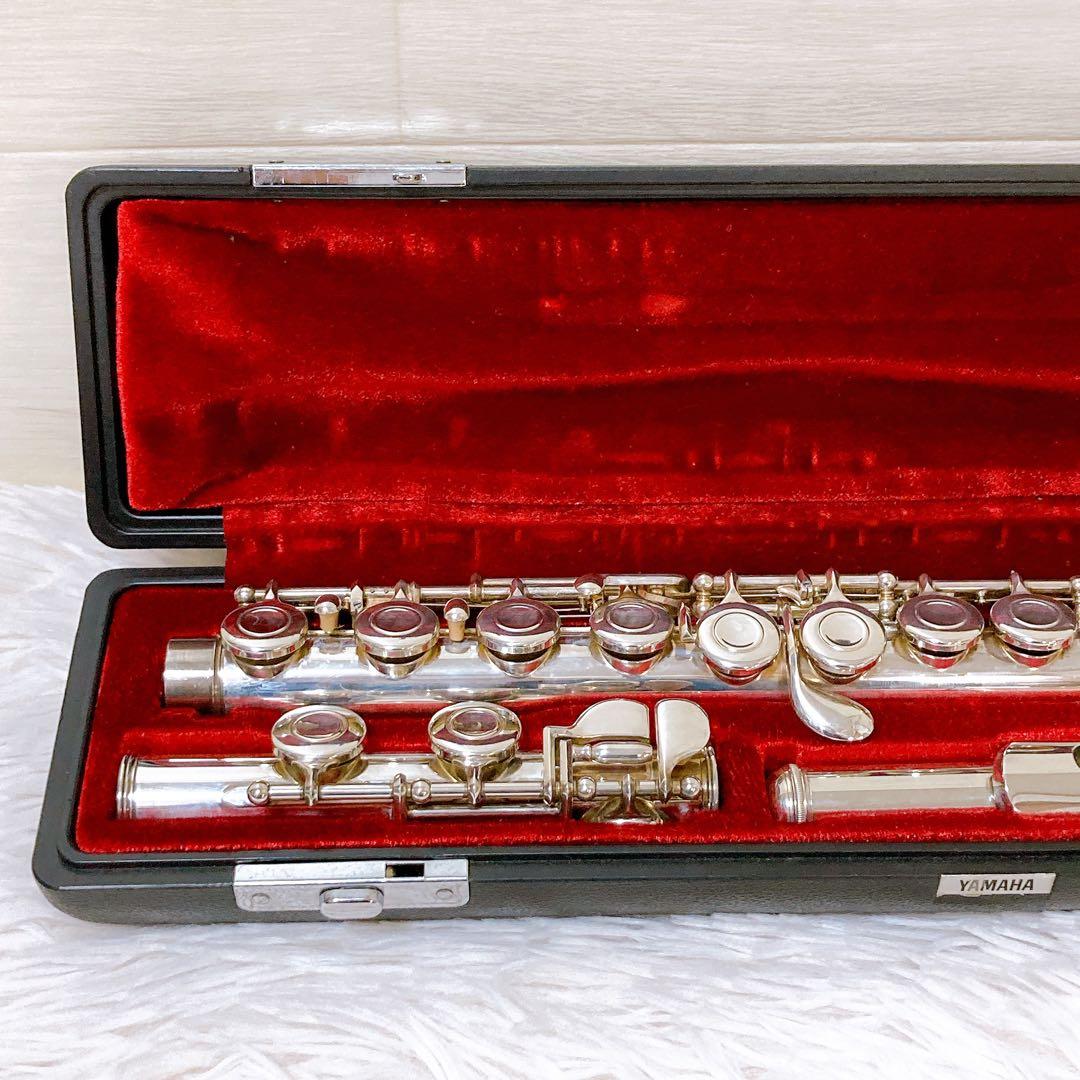 ヤマハ　フルート　管楽器　吹奏楽　YFL-311 頭部菅　銀　シルバー