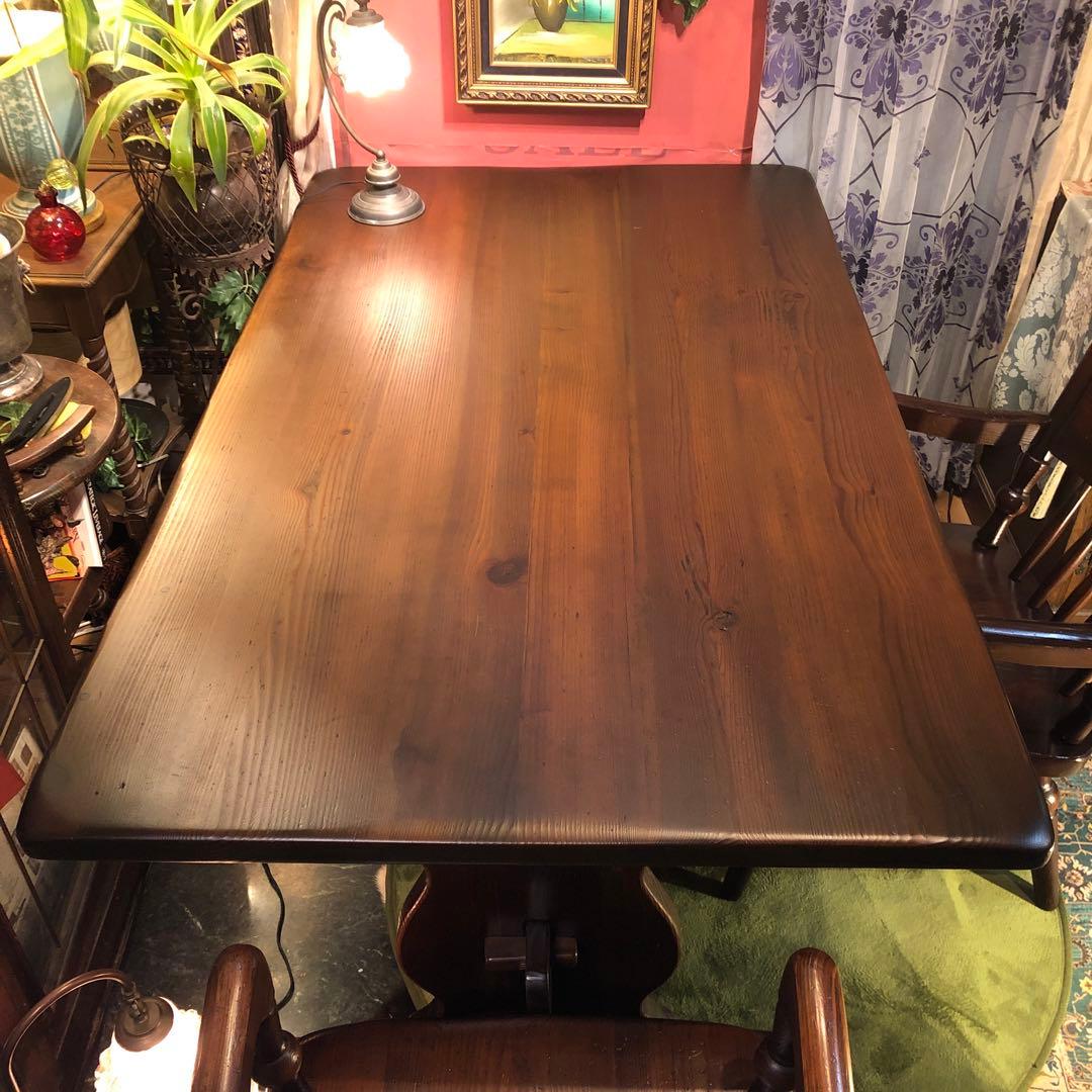 ヴィンテージ 飛騨産業 FRONTIER フロンティア ダイニングテーブル