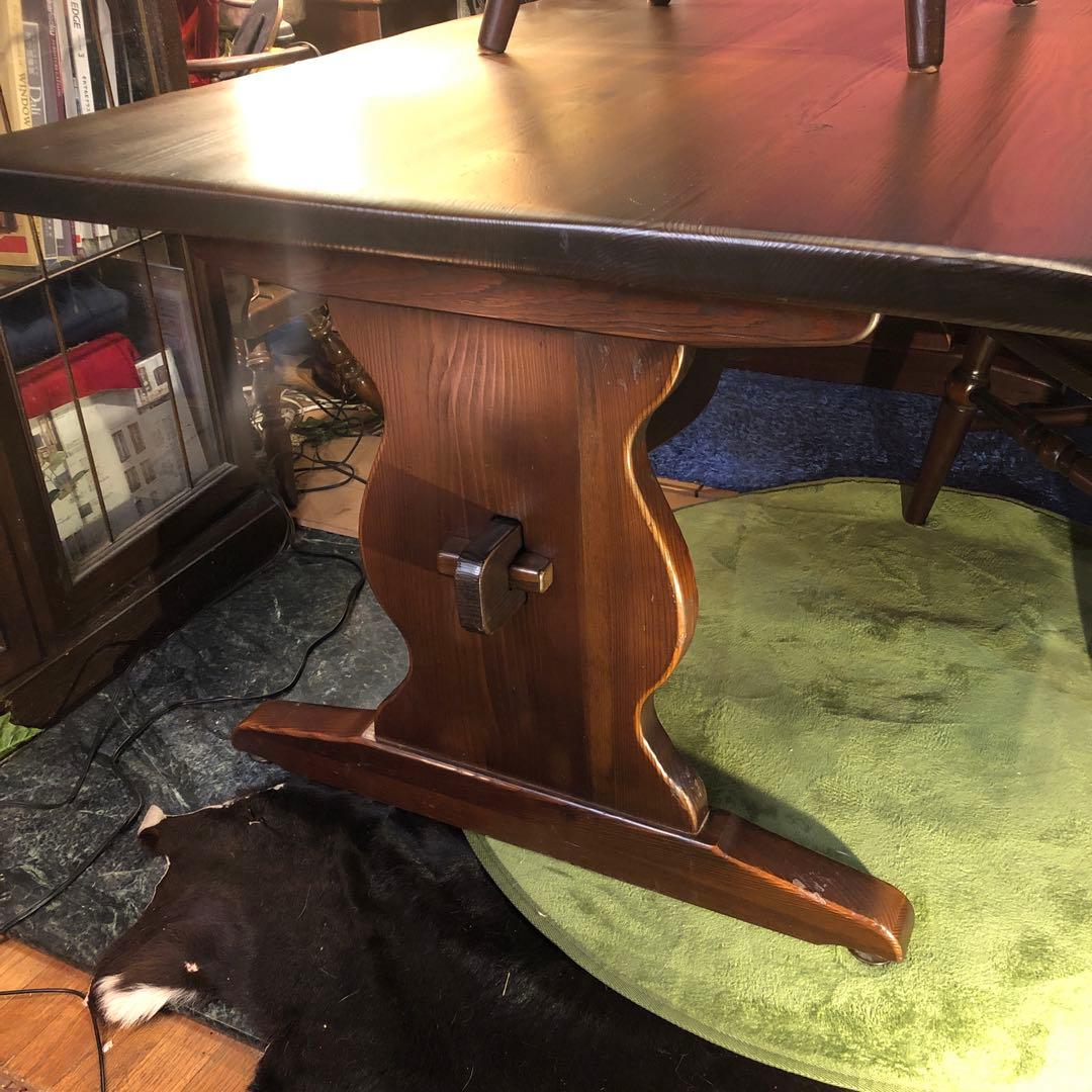 ヴィンテージ 飛騨産業 FRONTIER フロンティア ダイニングテーブル