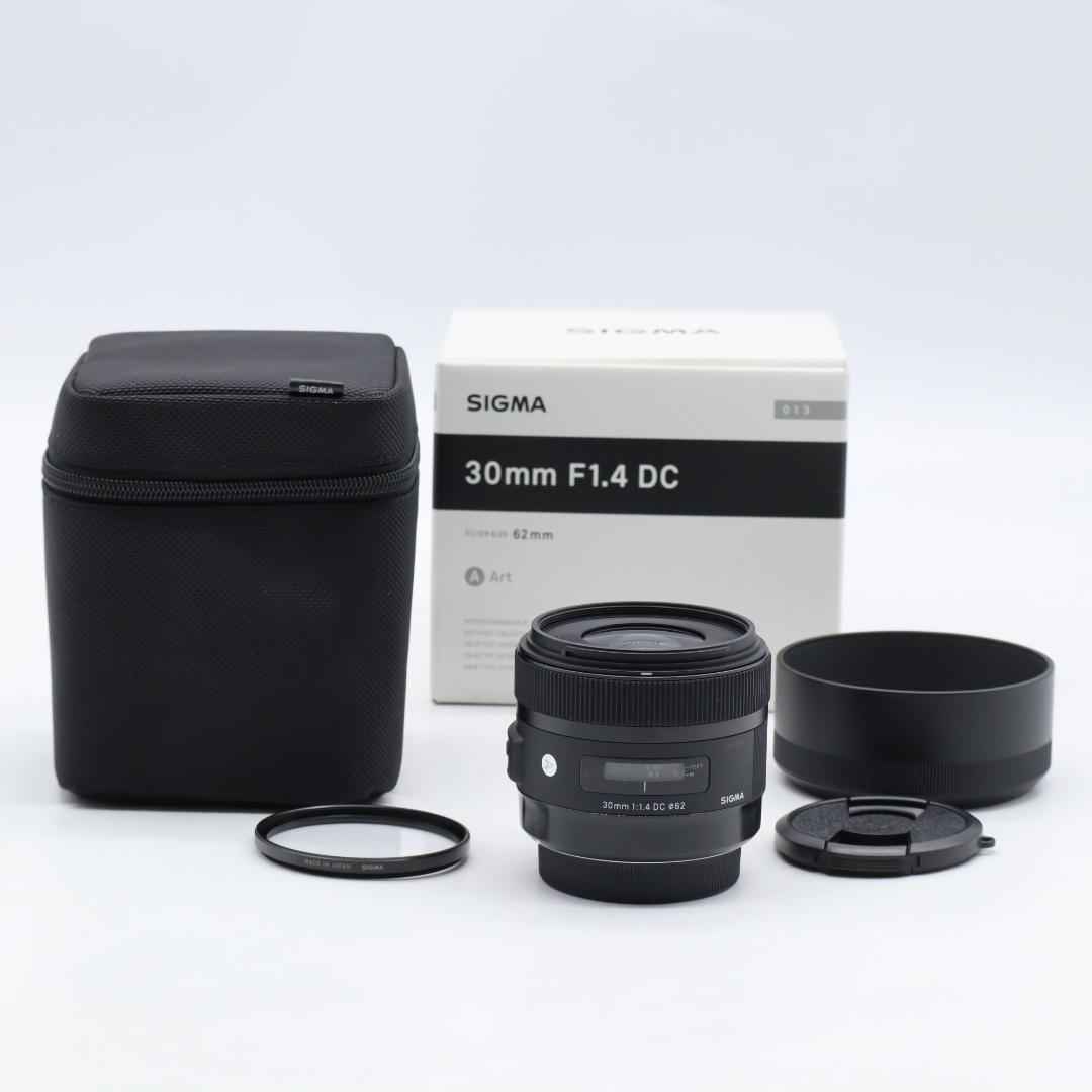 極美品 SIGMA 30mm F1.4 DC HSM Art A013 SA
