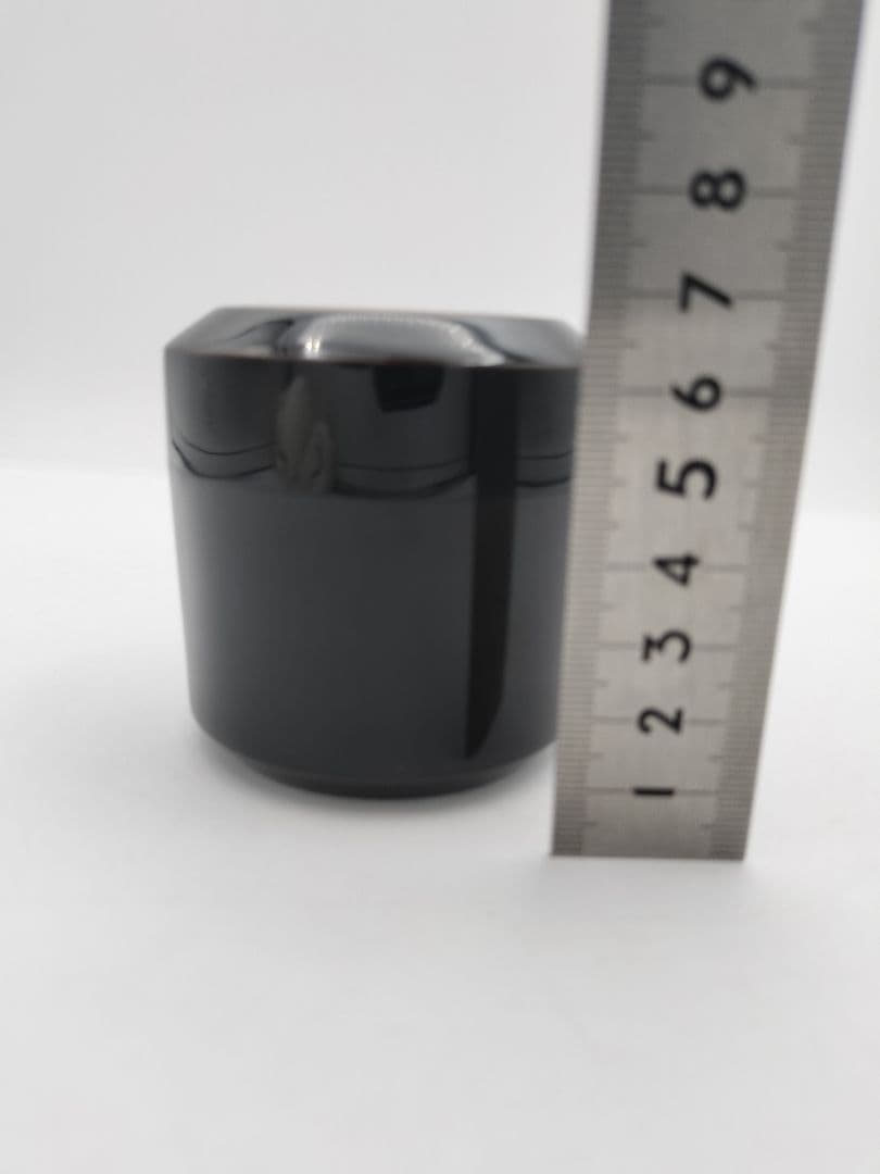 【セール】b827【新品・未使用】日月棗 青海波 内銀地 鈴木光入 木箱 茶道具