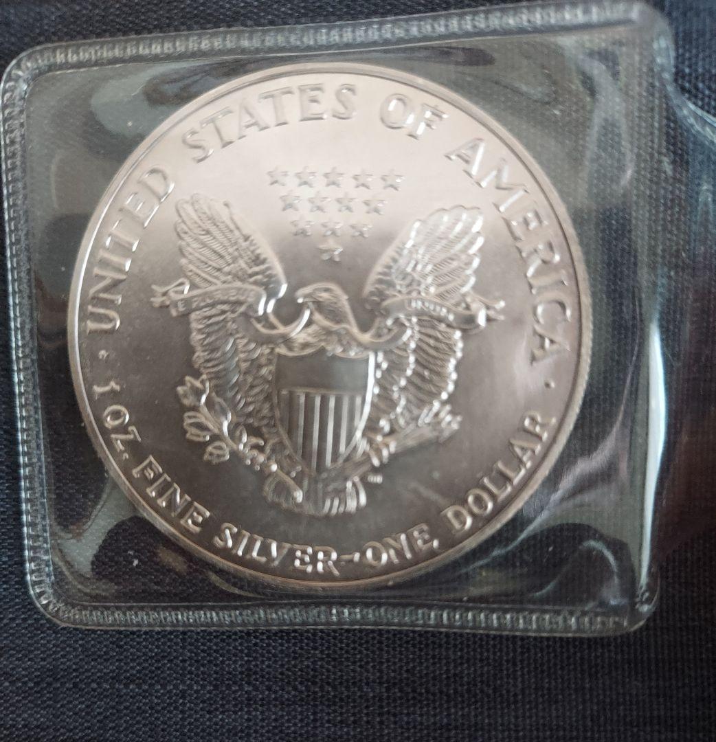 1990年　アメリカ　1ドル銀貨　イーグル銀貨 1オンス　シルバー銀貨