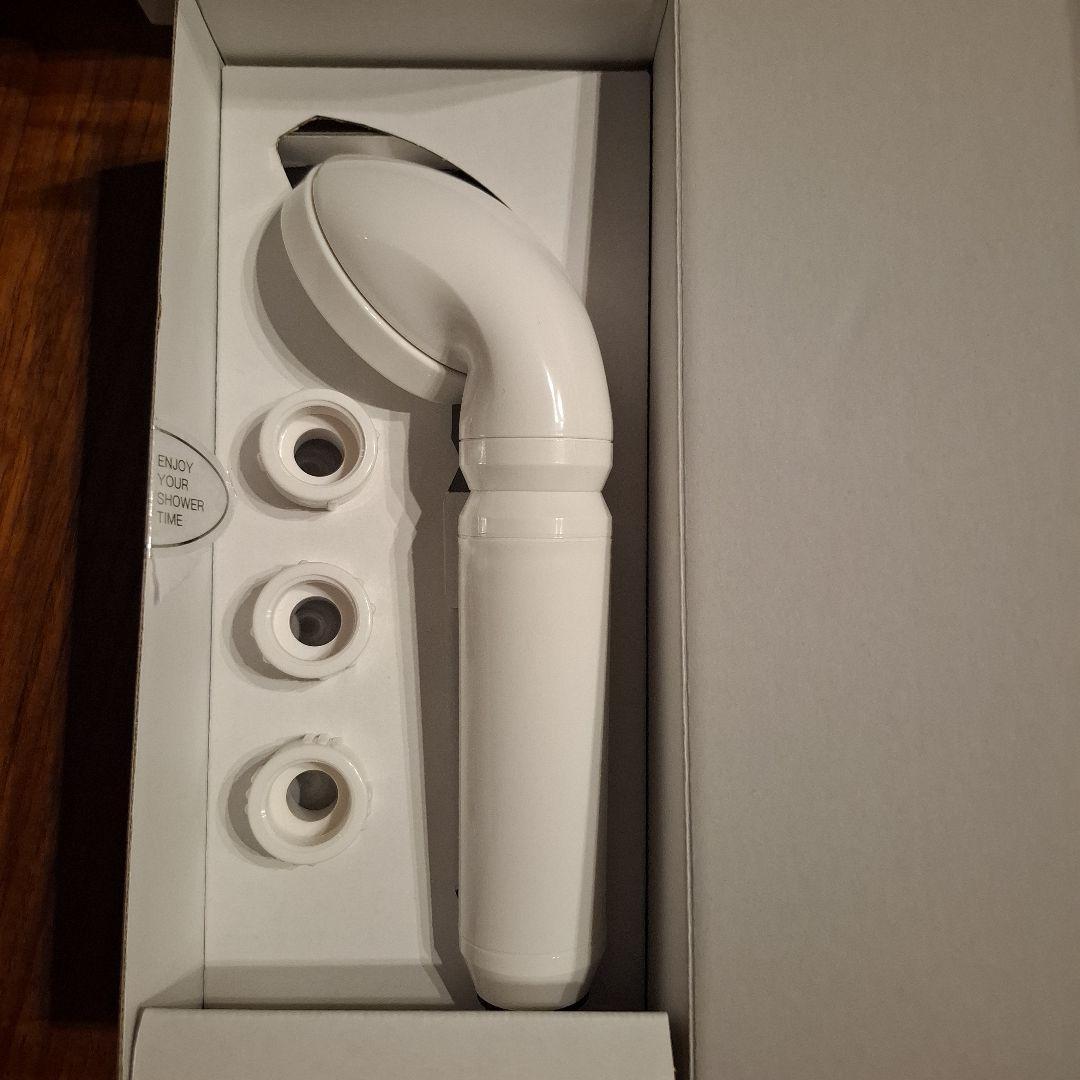 ionac フィルター付きシャワーヘッド ホワイト