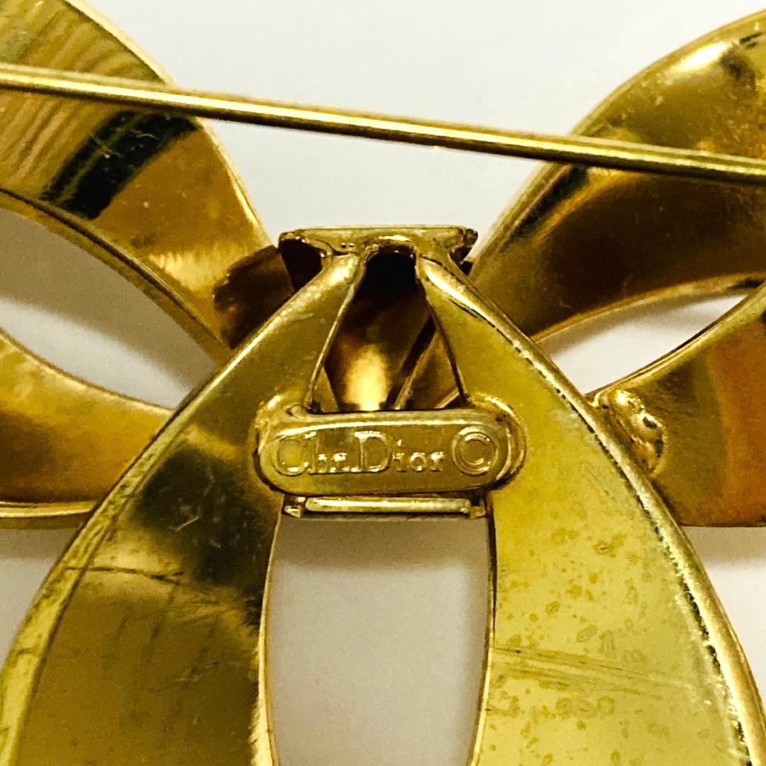 Christian Dior クリスチャン ディオール ブローチ コサージュ