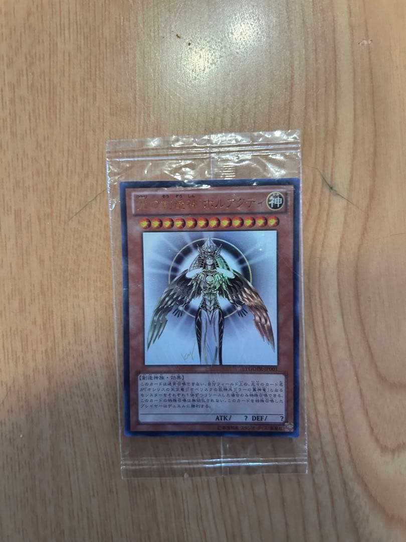 光の創造神　ホルアクティー　未開封　美品