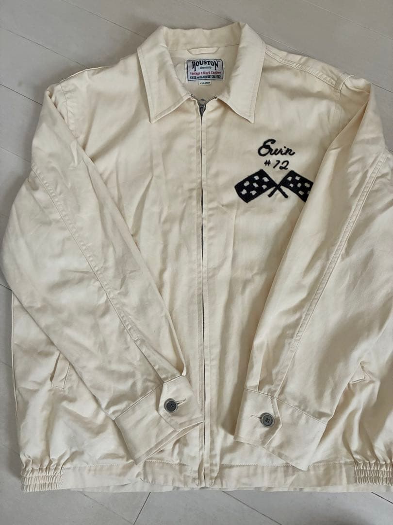 HOUSTON EMB HARRINGTON JACKET ハリントンジャケット