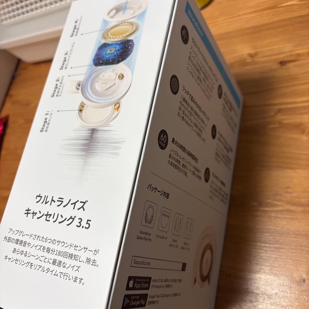 soundcore Space One Pro ワイヤレスヘッドホン1-2回使用