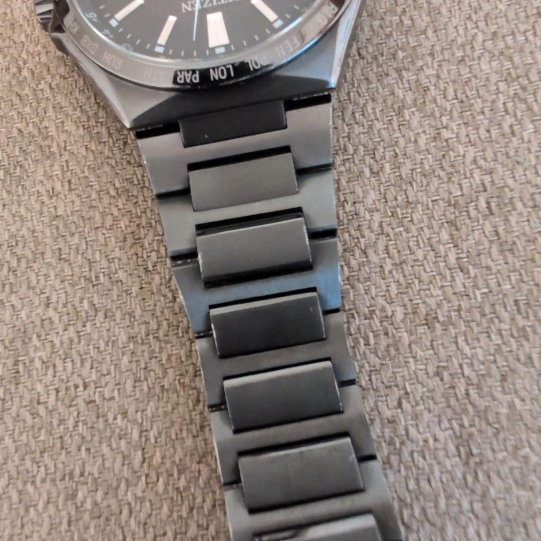 【美品】CITIZEN アテッサ ACT Line ブラックチタニウム