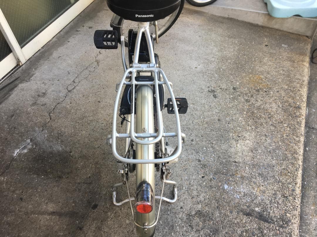 地域限定送料無料　ビビ　LS　12AH　軽量モデル　シルバー　神戸市　電動自転車