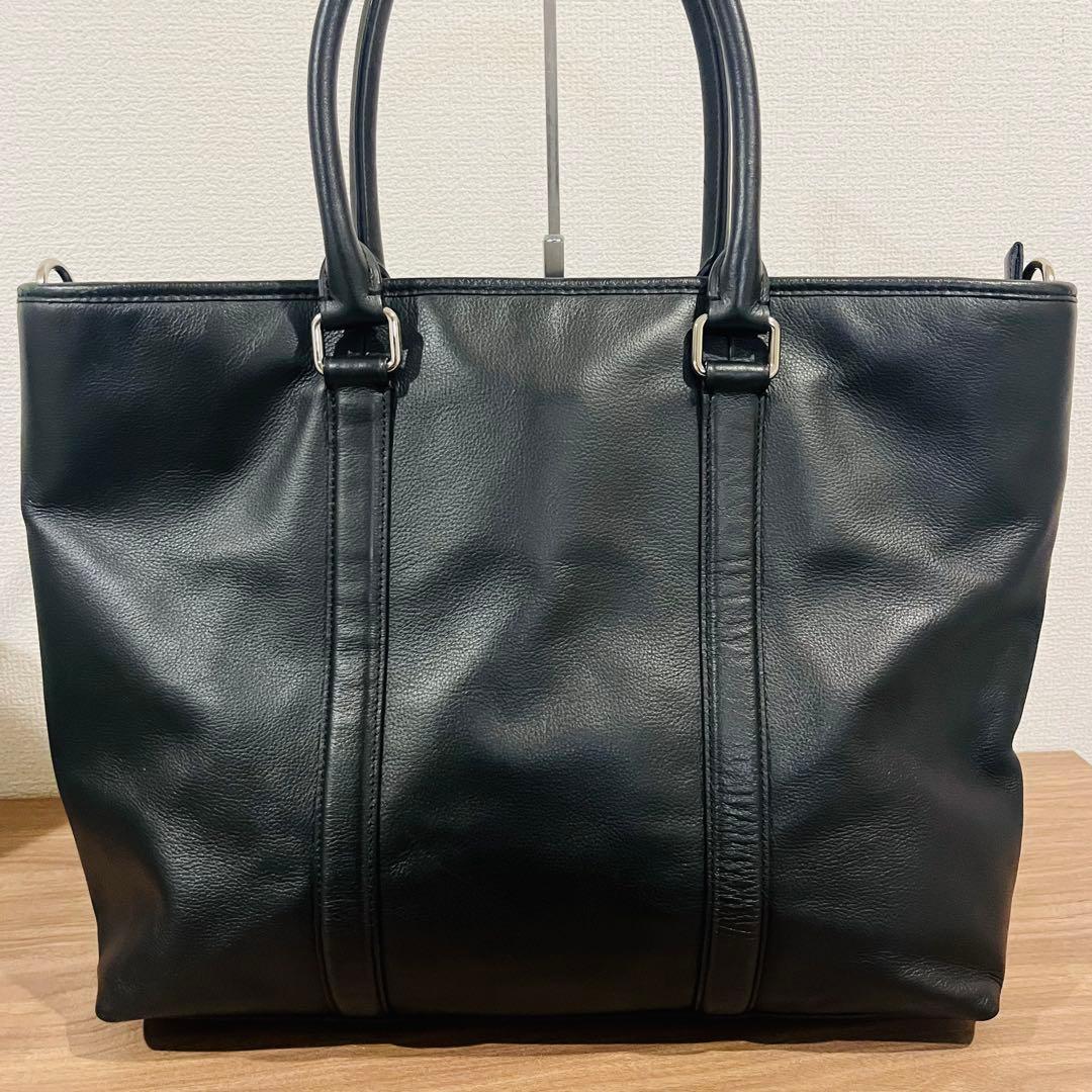 【美品】 COACH メトロポリタン ビジネスバッグ トート 2way