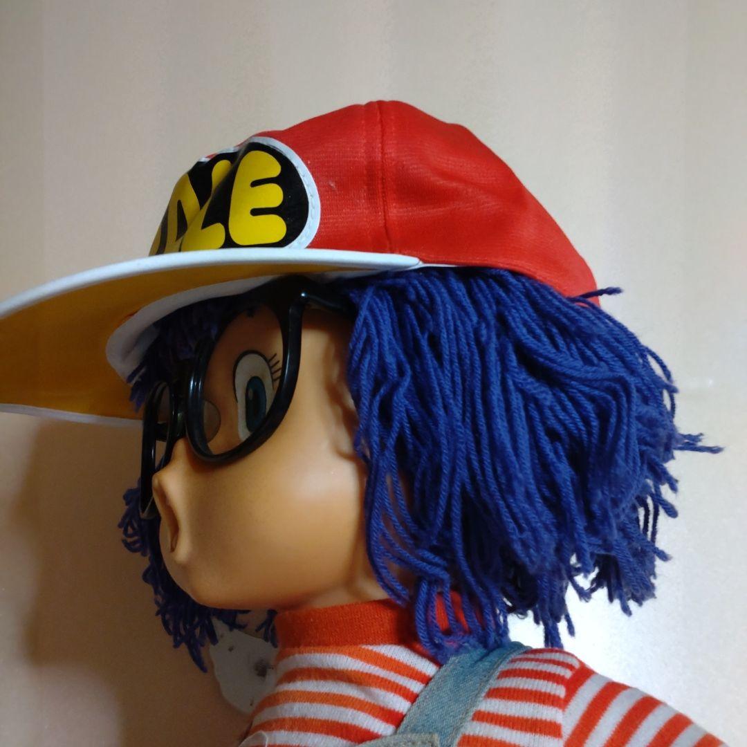 Drスランプ　おっきいアラレちゃん 44cm 人形 バッジ付　フィギュア　ドール