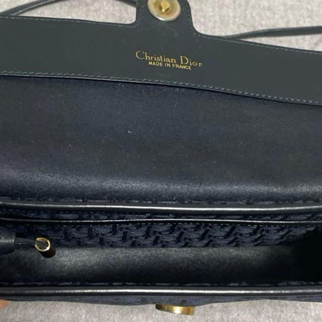 ※19日までの出品※Dior ショルダーバッグ　トロッター柄　ヴィンテージ