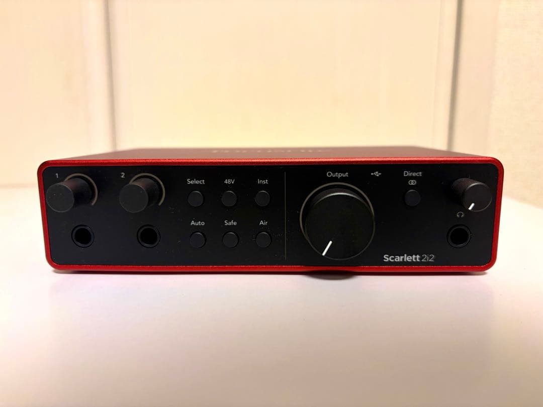 トヨタFocusrite Scarlett 2i2 4th Gen第4世代