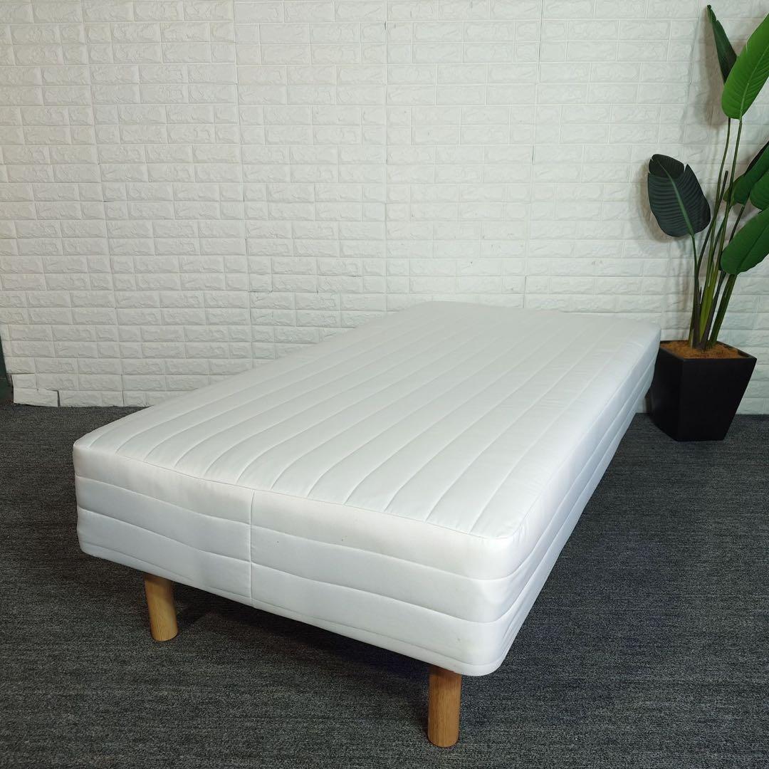 無印良品 脚付きマットレス ポケットコイル シングルサイズ 寝具 D027