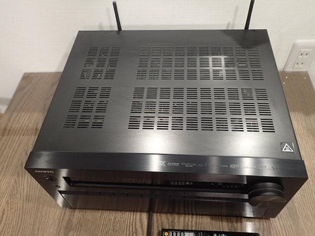 ONKYO AVアンプ TX-NR838 純正リモコン他多数・美品・快調・美音