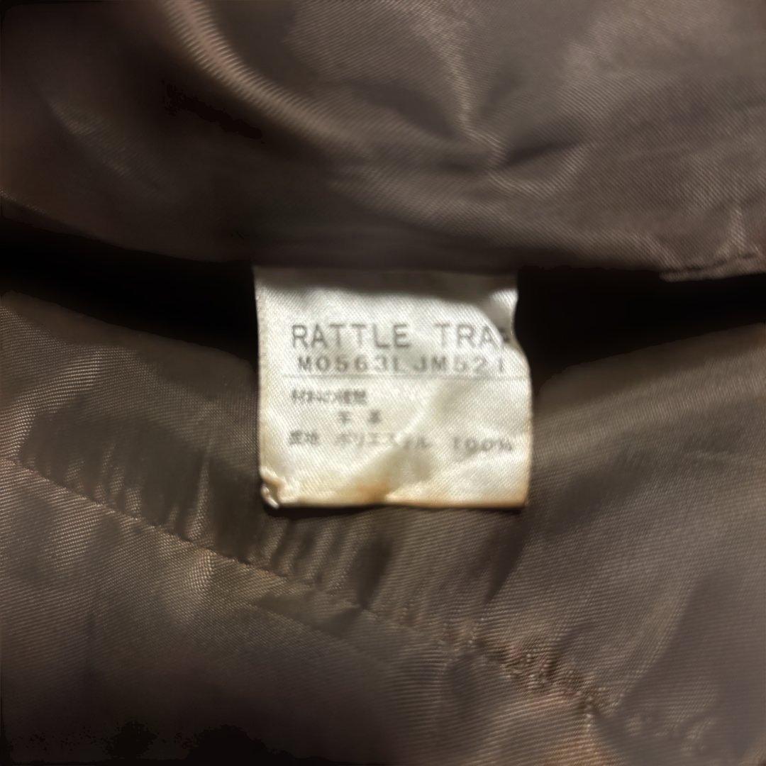 RATTLE TRAP ブラウン シングルライダースジャケット