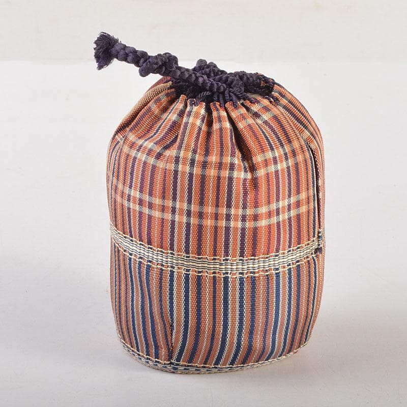 茶道具　信楽焼　高橋楽斎造　信楽茶入　仕覆付　共箱　V　6855