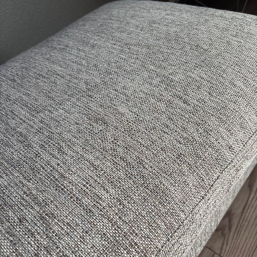 unico GREIG オットマン ベージュミックス