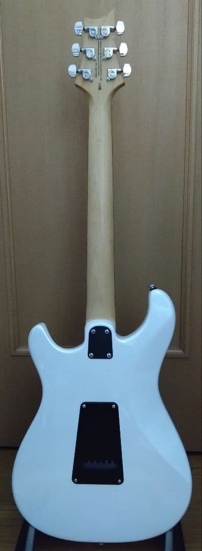 PRS SE NF3 Pearl White ローズネック