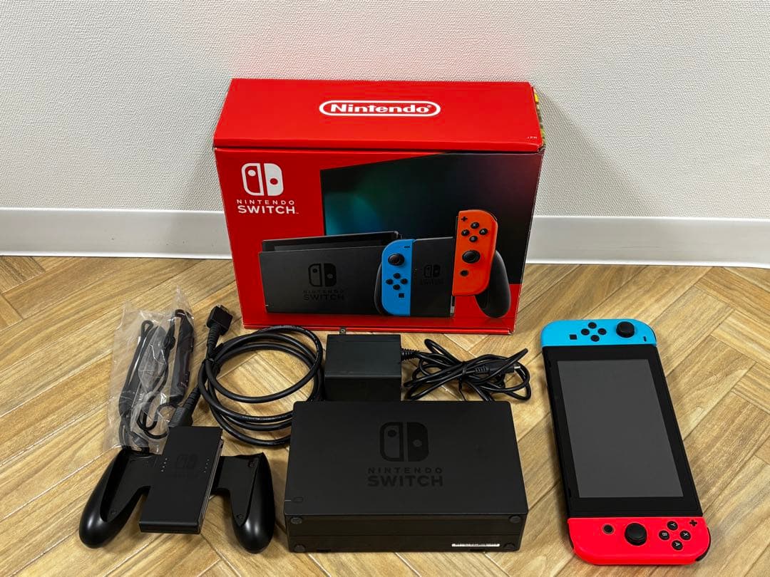 Nintendo Switch 本体 ニンテンドー スイッチ 付属品、箱完備