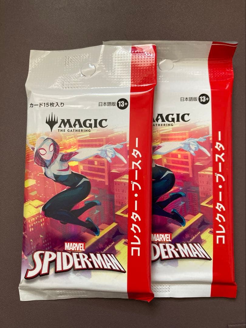 mtg スパイダーマン　コレクターブースター　日本語　2パック