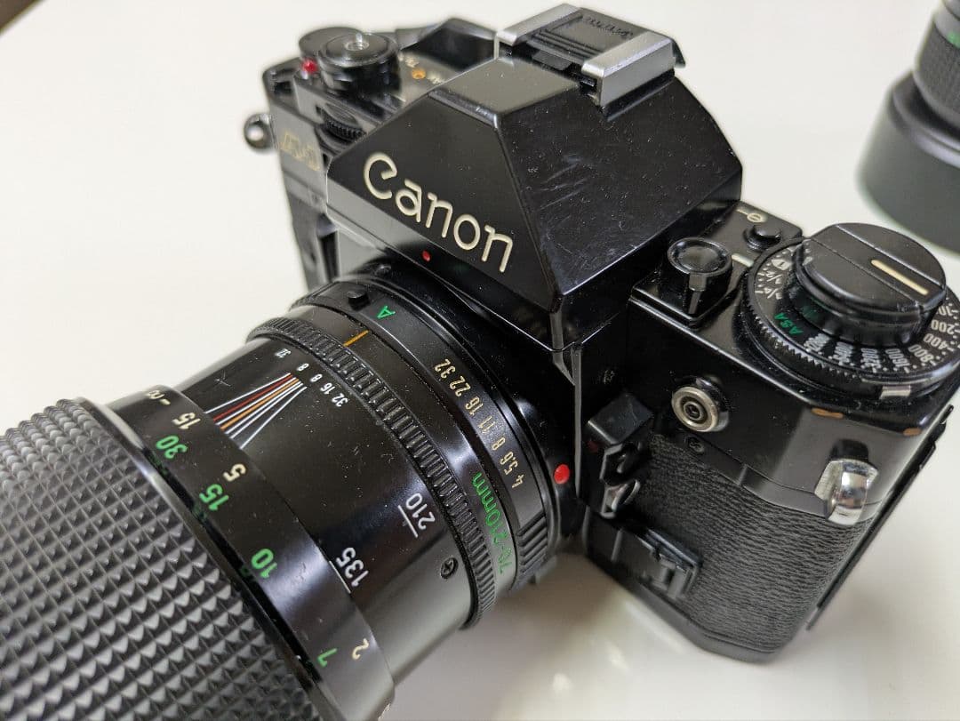 Canon 一眼レフカメラA-1 フィルムカメラとレンズ5本セット