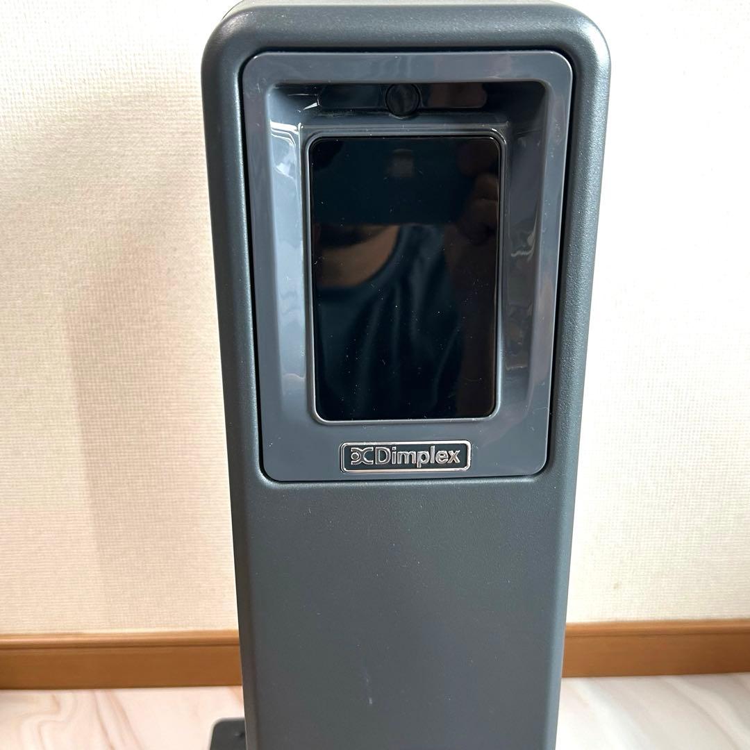 【美品】Dimplexオイルフリーヒーター ECR12ECSF B04グレー