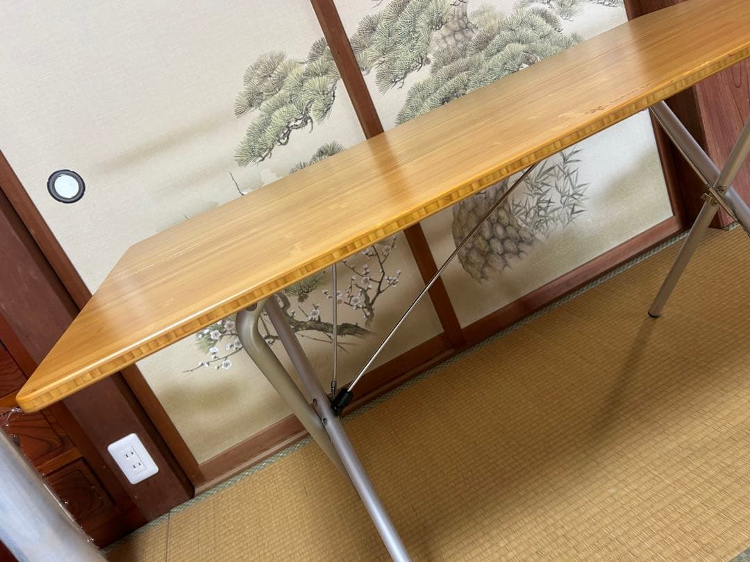 【美品】スノーピーク ワンアクション テーブル ロング 竹 LV-015T