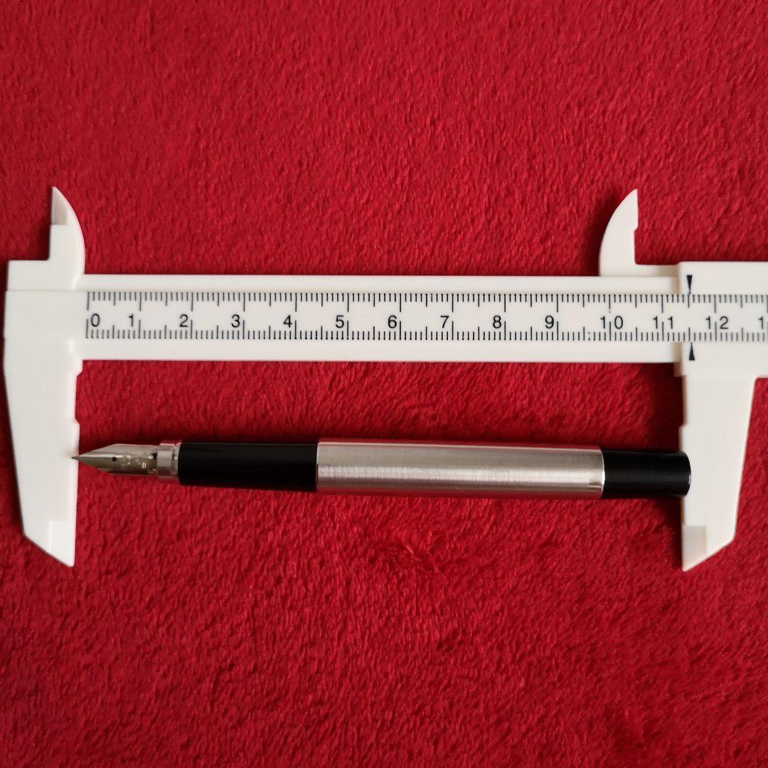 万年筆 PLATINUM 18KWG 中字 18金 ホワイトゴールド