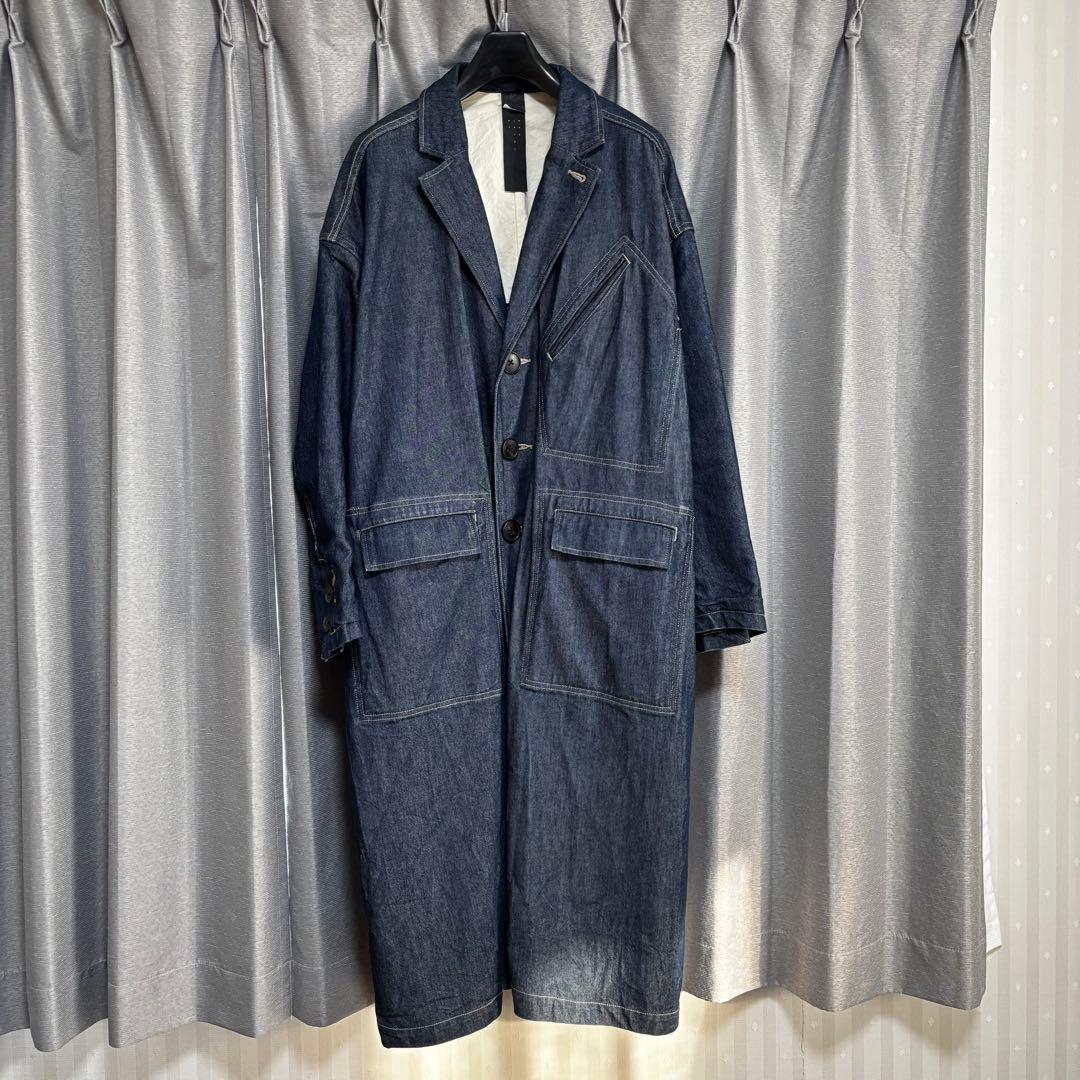 the viridi-anne デニムオーバーコート