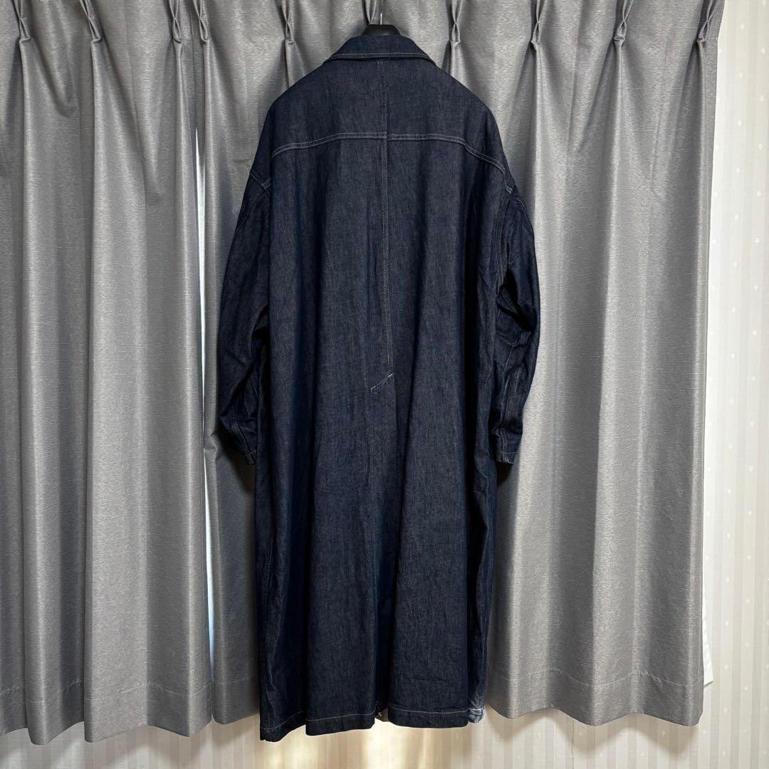 the viridi-anne デニムオーバーコート
