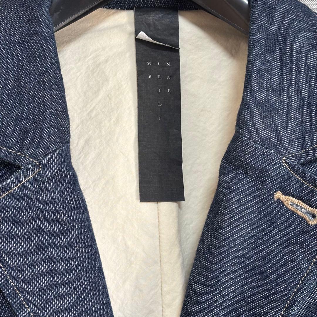 the viridi-anne デニムオーバーコート