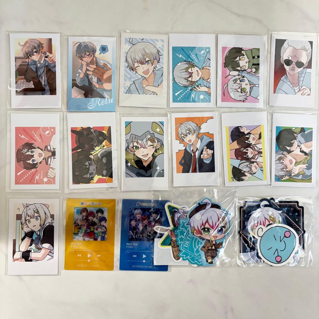 すたぽら れるくん 抽選 サイン入り お守り ブロマイド ステッカー うちわ