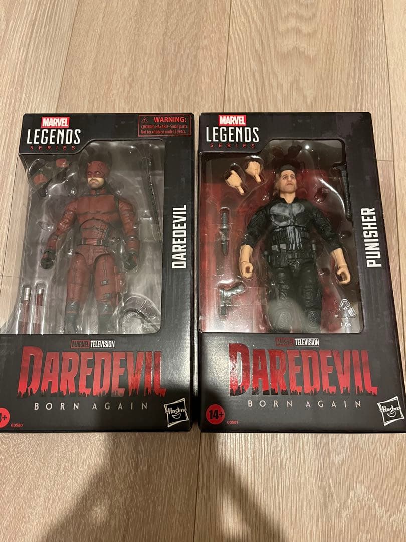 マーベルレジェンド　ボーンアゲイン　デアデビル　パニッシャー