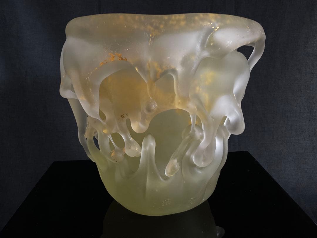 藤田喬平「流動・生」1960年代初頭(供箱)