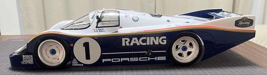 確認用タミヤTRF421 PORSCHE956 1号車