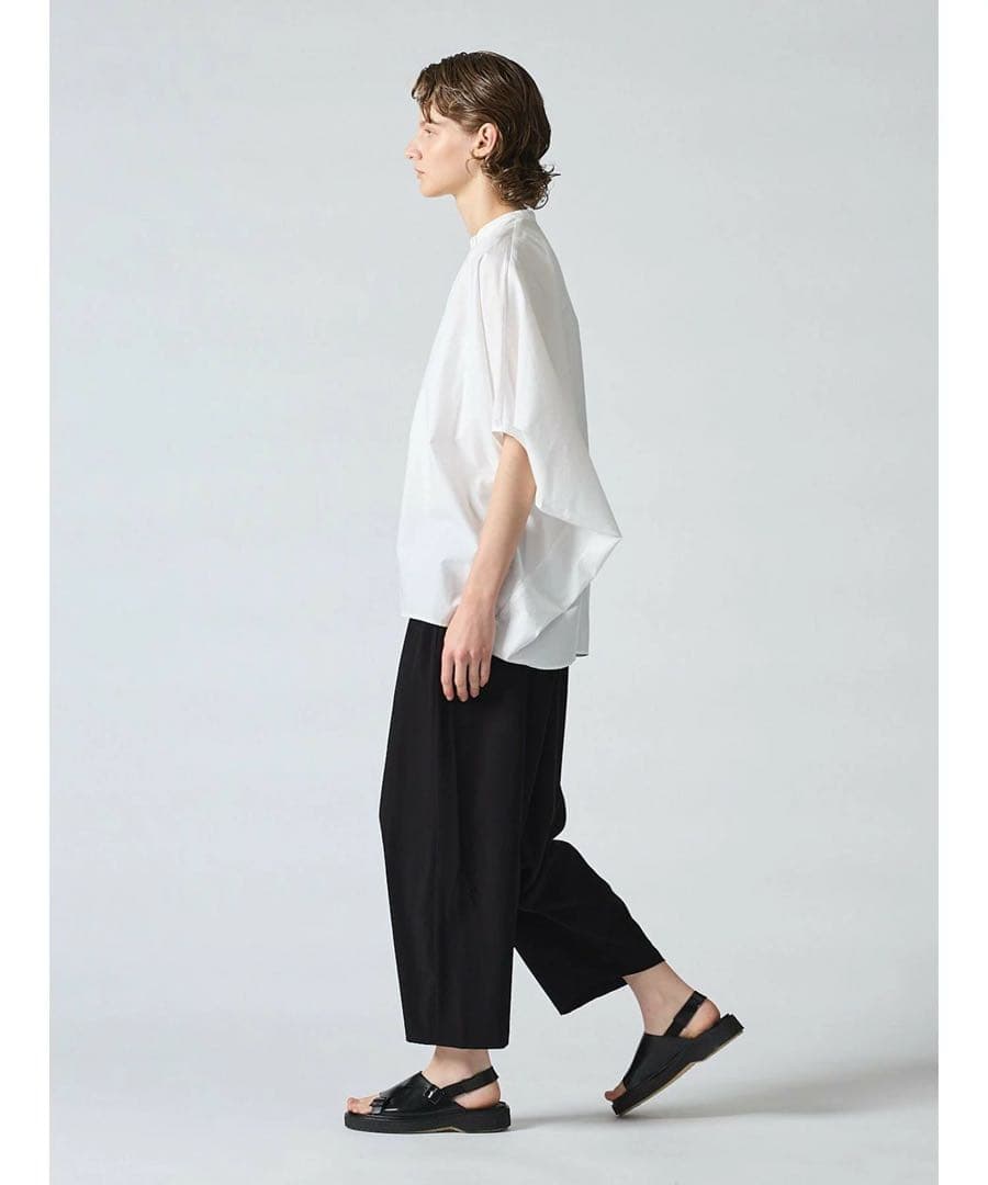 【美品】mizuiro ind（ミズイロインド） | ギャザーサルエルパンツ